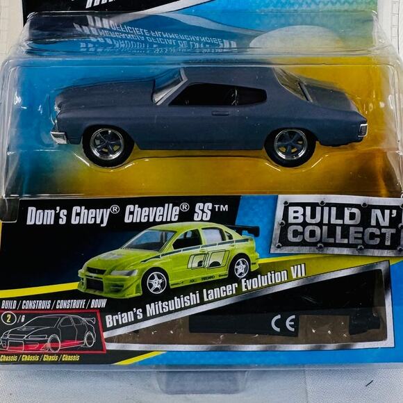 Jada Fast & Furious Build N' Collect Brian's Mitsubishi: Doms Chevy Chevelle SS - Picture 2 of 5